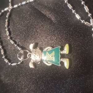 Girls letter k necklace by Hallmark chain 18 inches long nwot